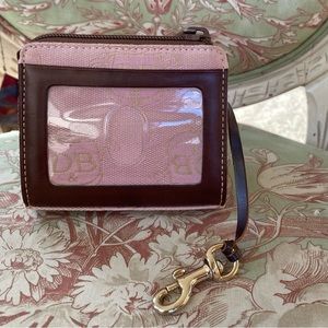 Dooney and Bourke Donegal ID holder Wallet / Coin Purse
